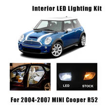 13pcs White Canbus LED License Plate Lamp Interior Map Dome Lights Bulbs Kit For 2004-2007 MINI Cooper Cabrio Convertible R52 2024 - buy cheap