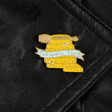 Outlander esmalte pin o seu pacote de mel é broches, broches de livros, presentes de roupas, joias 2024 - compre barato