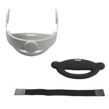 Alfombrillas de esponja para la cabeza, correa ajustable para la cabeza, casco de VR, cinturón para auriculares Oculus Quest 2 VR 2024 - compra barato