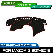 Car Dashboard Mat for Mazda 3 2011 2012 2013 2014 2015 Anti-dirty Non-slip Dash Cover Mat UV Protection Shade 2024 - buy cheap