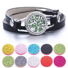 New Aromatherapy Jewelry Stainless Steel Tree of Life Bracelets perfume Essential Oil Aroma Diffuser Bracelet with Wristbands 2024 - buy cheap