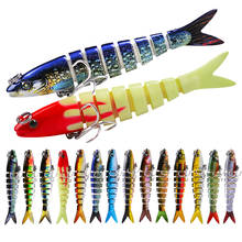 1PCS 7G/19G Sinking Wobblers Fishing Lures Multi Jointed Bait 8 Segment Section Bait Artificial Hard Bait Tackle Lure 2024 - buy cheap