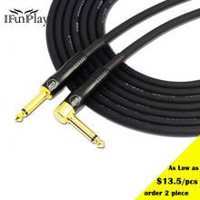 Electric Guitar Cable Oxygen-free Copper Wire Violao Cable Keyboard Drum Audio Cable Noise-Canceling Shield Drop Shipping 2024 - buy cheap