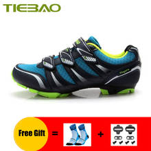 TIEBAO-Zapatillas de Ciclismo para hombre y mujer, zapatos transpirables para bicicleta de montaña, de carreras, Superstar 2024 - compra barato