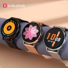 SANLEPUS-reloj inteligente deportivo para hombre y mujer, accesorio de pulsera resistente al agua con control del ritmo cardíaco, compatible con Android, iOS, Apple y Xiaomi, 2021 2024 - compra barato