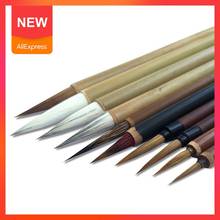 1 conjunto (10 peças de escova + 1 peça de cortina de caneta, caligrafia de bambu chinês, conjunto de ferramentas de caligrafia de escrita, arte, pincéis de tinta n7e7 2024 - compre barato
