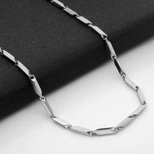 Collar de acero inoxidable 316L para hombre, cadena hecha a mano de 3mm de grosor, de 50/60/70/80cm, joyería masculina, regalo, 1 ud. 2024 - compra barato
