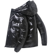 Размера плюс 9XL 8XL 7XL Толстая теплая зимняя мужская куртка с капюшоном, Повседневная Уличная Мужская парка, модная ветровка, Мужское пальто 2024 - купить недорого