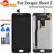 5.0" For Doogee Shoot 2 LCD Display Touch Screen Digitizer Assembly For Doogee Shoot2 LCD Touch Glass Panel Replacement + Tools 2024 - buy cheap