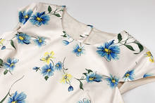 Designer Runway Vestidos Women's Colourful Little Floral Printed Plus Size XXL Vestidos Office Lady Formal Dress 2024 - buy cheap