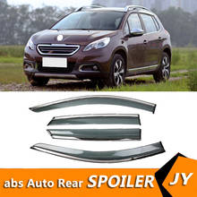 Viseira de janela para peugeot 2008 2004-2014, acessório automotivo, defletor de chuva solar 2024 - compre barato