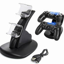 Charger Dock Dual USB Charging Stand Station Cradle for Sony Playstation 4 PS4 / PS4 Pro /PS4 Slim Controller 2024 - buy cheap