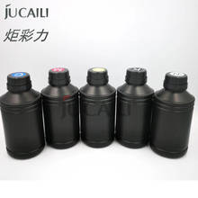Jucaili-tinta LED UV de material duro para impresora Epson XP600/DX5/DX7, cabezal de impresión para impresora de inyección de tinta Xuli Allwin, de base plana grande, 500ml 2024 - compra barato