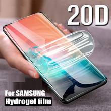 Película de hidrogel para Samsung Galaxy A7 A6 A8 Plus 2018 9H, Protector de pantalla para A3 A5 A7 2017 2016, película protectora endurecida 2024 - compra barato