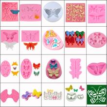 Butterfly Series Silicone Molds Fondant Mould Cake Decorating Tools Chocolate Moulds Wedding Decoration Biscuits Mould 2024 - buy cheap