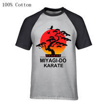 Camisetas de Kung Fu especiales de Brasil, camiseta de Miyagi Do Karate - The Karate Kid - Cobra Kai Retro, camiseta informal de algodón jujitsu 2024 - compra barato