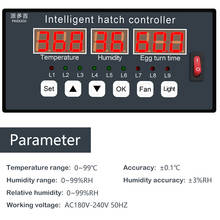 2020 Горячая продажа инкубатор для яиц контроль Лер XM-16 термостат с температурой и влажностью инкубатор датчики система управления 2024 - купить недорого