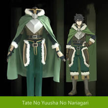 Fantasia de cosplay do tate no yuviri no nariagari, conjunto de uniforme para fantasia de iwatani da rising do escudo do herói, para halloween 2024 - compre barato