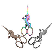 Unicorn Retro Vintage Scissors For Needlework Sewing Tailor's Embroidery Scissor Cutting Thread Household Shears Handmade Tools 2024 - buy cheap