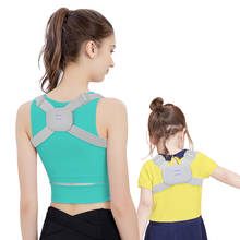 Smart Back Posture Corrector Adjustable Posture Correction Belt Intelligent Upper Back Support Brace Clavicle Prevent Slouching 2024 - buy cheap