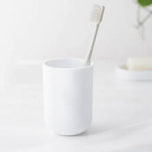 Travel Portable White Toothbrush Cup Household Bathroom Gargle Cup For Kids Wash Teeth Cup Fall Resistant Bathroom Accessories 2024 - buy cheap