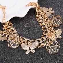 Charming Wedding Bracelet For Women Fashion Stars Decoration Jewelry Pretty Crystal Ball Beaded Wrist Chain Bracelet 2024 - buy cheap