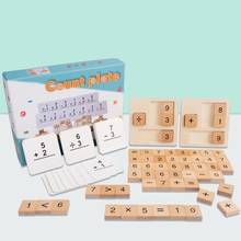Brinquedo de jogo para cálculo de matemática infantil, brinquedo educativo para estudantes com desenvolvimento da inteligência educacional 2021 2024 - compre barato