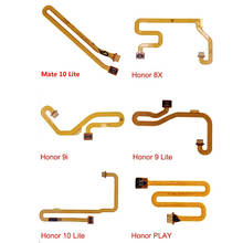 2pcs Fingerprint Scanner Sensor Extended Flex Cable For Huawei Honor 8X 9i 9 10 Lite 7X 8A 8C Play Mate 10 20 Lite 2024 - buy cheap