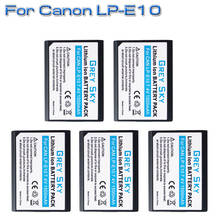 Batería de cámara Digital LP-E10 LPE10 LP E10, para Canon EOS 1100D 1200D 1300D 2000D Rebel T3 T5 T6 KISS X50 X70, batería L10 2024 - compra barato