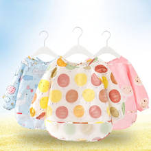 Cute Print Baby Bibs Waterproof Cotton Infant Baby Feeding Stuff Newborn Baby Girl Boy Bibs Burp Cloth Babador Bib Apron 2024 - buy cheap