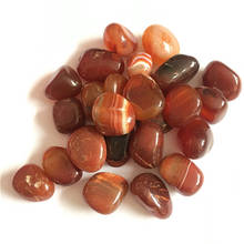Natural high quality red agate tumbling stone crystal healing stone for sale in bulk 2024 - buy cheap