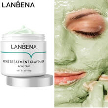 LANBENA Acne Treatment Cleansing Mask Acne Remove Mud Mask Oil Control Shrink Pore Remove Pimple Blackhead Moisturizer Skin Care 2024 - buy cheap