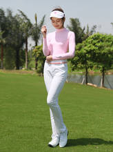 PGM леди Sungreen крутая футболка Летняя компрессионная женская рубашка с длинными рукавами сухая одежда Ropa De Golf Mujeres 2024 - купить недорого