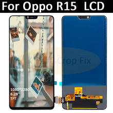 Pantalla LCD TFT para Oppo R15, montaje de digitalizador táctil para Oppo R15 2024 - compra barato