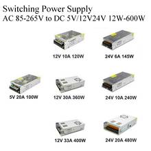 KAYPW Switching Power Supply Light Transformer AC 110V 220V To DC 5V 12V 24V 48V Power Supply Source Adapter For Led Strip CCTV 2024 - buy cheap