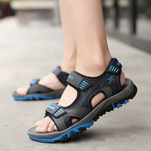 Men sandals 2021 summer shoes non-slip breathable men beach shoes flat casual sandals sandalias hombre size 38 - 45 2024 - buy cheap