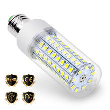 E14 Corn LED Lamp Candle Bulb E27 LED Bulb 240V 30 36 48 56 69leds Lampada 220V Chandelier Lighting Energy Saving Light SMD 2835 2022 - buy cheap