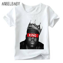 Kids America Hiphop Rock Star Notorious Big Design T shirt Children Summer Tops Boys and Girls Casual T-shirt,ooo456 2024 - buy cheap