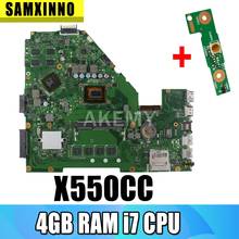 X550CC Laptop motherboard for ASUS X550CC A550C X550CL R510C original mainboard 4GB-RAM I7-3517U GT720M 2024 - buy cheap