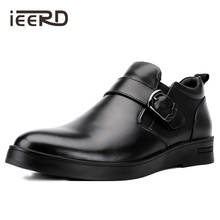 Genuine Leather Boots Men Winter Boots Super Quality Business Men Boots Leather Wear-Resisting Snow Boots Men 2024 - buy cheap