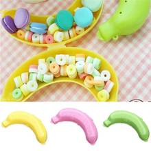 New Qualified Cute 3 Colors Fruit Banana Protector Holder Case Lunch Box Container Storage Box For Kids Protect Fruit Case 2024 - buy cheap