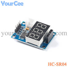 Ultrasonic Distance Measurement Control Board HC-SR04 Test Board Rangefinder Digital Display Serial Output 2024 - buy cheap