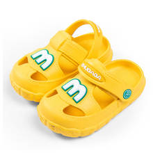 Детская обувь, Тапочки, детская нескользящая обувь из ЭВА, милые сабо для мальчиков и девочек, водонепроницаемая обувь, детские тапочки, сандалии 2024 - купить недорого