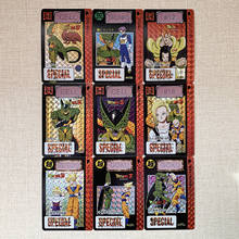 9pcs/set Dragon Ball Z GT Cell No.1 Super Saiyan Heroes Battle Card Ultra Instinct Goku Vegeta Game Collection Cards 2024 - buy cheap