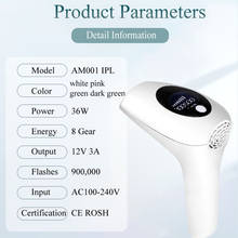 New IPL Hair Removal Instrument Shaving Tool Epilator Hair Remover Flashes Permanent Painless for Face Bikini Underarms Body 2024 - buy cheap