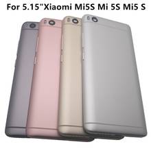 Original 5.15"For Xiaomi Mi5S Mi 5S Rear Battery Case Door Back Cover Housing Replacement For Xiaomi Mi5S Mi 5S Mi5 S Case Cover 2024 - buy cheap