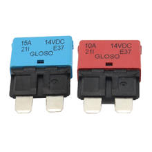 15A/10A 12-24V Fuse Circuit Breaker Resetting Function Blade Fuse Housing 2 Pack 2024 - buy cheap