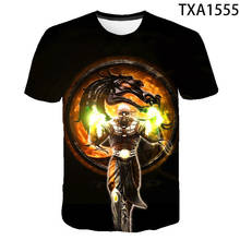 2020 New Mortal Kombat 3D Printed T Shirt Men Women Casual Short Sleeve Game MK T-Shirt Streetwear Cool Boy Girl Kids Tops Tee 2024 - buy cheap