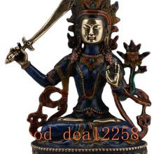 Estátua budista tibetana 4-manjusri bodisatva 2024 - compre barato