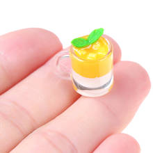 Mini taza de Mango para pudín, juguetes de cocina para decoración de casa de muñecas, accesorios en miniatura, simulación de comida, 1 pieza, 1/12 2024 - compra barato